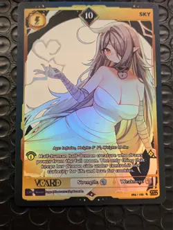VCard TCG Rising Stars Sky Holo 10 1st First Edition Card Gamersupps - Image 2