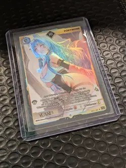 VCard TCG Rising Stars Foxyreine Holo 10 1st First Edition Card Gamersupps - Image 1