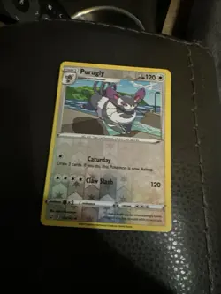 Purugly #116/163 Battle Styles Pokemon Reverse Holo Uncommon Card - Image 2