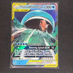 Magikarp & Wailord GX - SM166 - Promo Pokemon Card - Pokemon Card - NM/M - Image 1