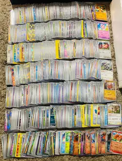 Lot of ~10,000 Pokemon Cards Bulk Holos Rares Uncommon Common NO ENERGIES - Image 2