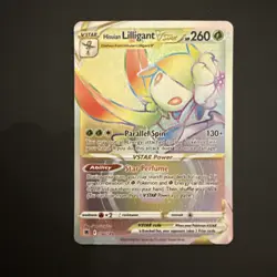 Pokemon TCG Astral Radiance Hisuian Lilligant VSTAR Rainbow Rare Card 190/189 - Image 1