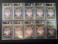 PSA 10 YU NAGABA Pokemon Card Pikachu Eevee Promo Limited Full Set Of 10 - Image 2