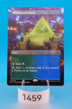 MTG Willowrush Verge (Borderless) Aetherdrift Regular #375 - Image 1