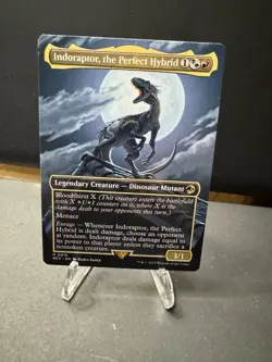 Indoraptor, the Perfect Hybrid Rare Jurassic World (Rex) MTG - Image 1