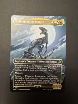 Indoraptor, the Perfect Hybrid Rare Jurassic World (Rex) MTG - Image 3