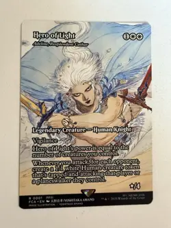 Hero of Light - Adeline, Resplendent Cathar (Showcase) Final Fantasy X1 NM - Image 1