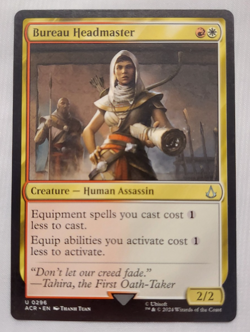 Bureau Headmaster | MTG | Universes Beyond: Assassin's Creed (ACR) | NM - Image 1