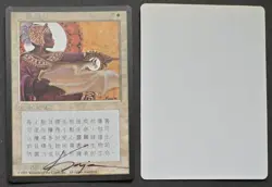 SIGNED MtG Magic Kaja Foglio Artist Proof Chinese BB 4E Fourth Ed _ Spirit Link - Image 1