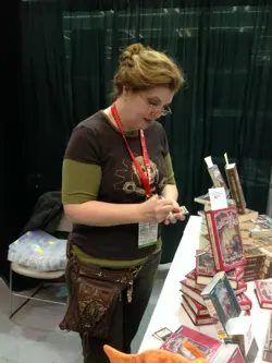 SIGNED MtG Magic Kaja Foglio Artist Proof Chinese BB 4E Fourth Ed _ Spirit Link - Image 2