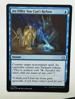 An Offer You Can't Refuse 0160 | Magic the Gathering | Foundations | UnCommon - Image 1