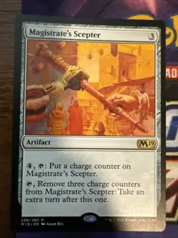 Magistrate's Scepter Core Set 2019 MTG LP - Image 1