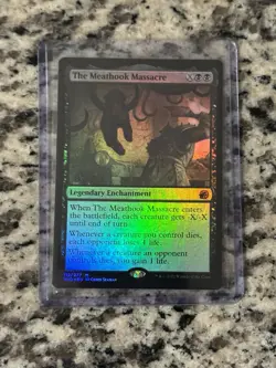 MTG 1x FOIL The Meathook Massacre 122 Innistrad Remastered Magic Gathering x1 NM - Image 1