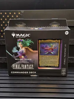 MTG Final Fantasy Commander Deck Revival Trance, Sealed Box is Worn - Image 2