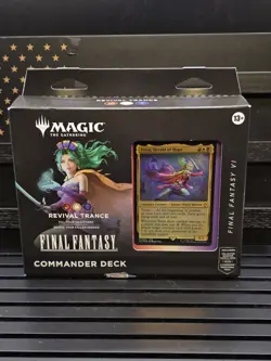 MTG Final Fantasy Commander Deck Revival Trance, Sealed Box is Worn - Image 4