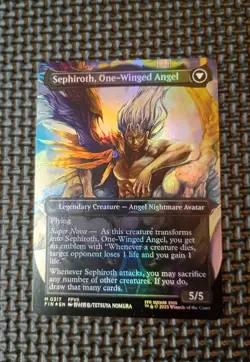 Sephiroth, Fabled SOLDIER (0317) (Borderless) Final Fantasy Foil - Image 2