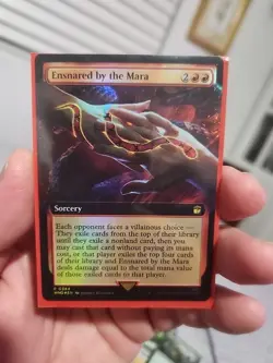 Ensnared by the Mara (Extended Art) Universes Beyond: Doctor Who Foil - Image 1