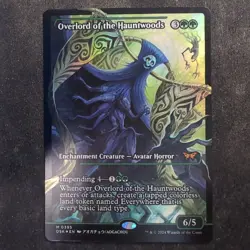 Overlord of the Hauntwoods - Foil Showcase - Duskmourn House of Horrors (MTG) - Image 1