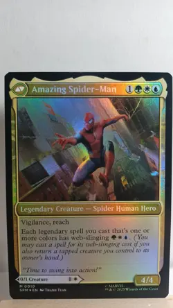 Peter Parker / Amazing Spider-Man Foil Mythic [NM] - MTG SPM - Image 2
