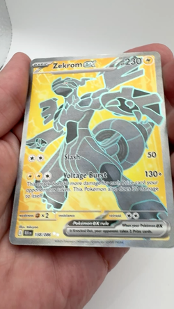 🌏 Pokemon TCG Zekrom EX Black Bolt 158/086 Ultra Rare Card SV NM Condition 🌏 - Image 2