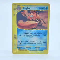 Pokemon TCG Karte - Kingler 15/165 Expedition Holo Rare Englisch Near Mint NM - Image 1