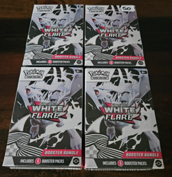 Pokemon Scarlet & Violet: White Flare Booster Bundle Sealed LOT OF 4 - Image 1