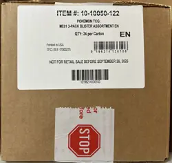 MEGA EVOLUTION 3-Pack Blister Case SEALED 24 Ct (72 Packs Pokemon Cards) ME01 - Image 2