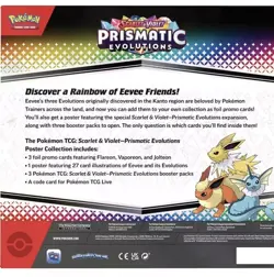 Pokemon Scarlet & Violet Prismatic Evolutions Poster Collection Box ✅🚚 - Image 5