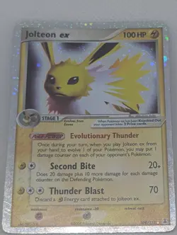 Jolteon ex 109/113 Delta Species Holo Rare Pokemon TCG Nintendo eevee - Image 3