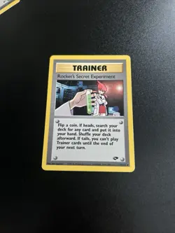 Pokemon Rocket's Secret Experiment 120/132 Gym Challenge Addition Variant NM - Image 1