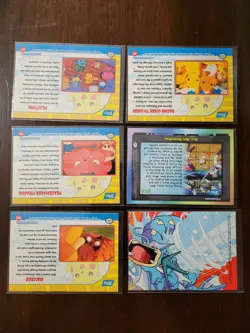 VLP/LP - Custom Listing - Topps Pokemon Rainbow Foils & Charmander - Blue Label - Image 4
