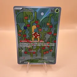 Pokemon Mega Evolution: Shuckle 136/132 Illustration Rare Holo - Image 1