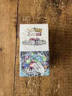 Pokemon TCG Stellar Crown Half Booster Box (18 Packs) - New & Sealed - Image 3