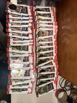 Pokemon Destined Rivals Single Pack Blister Eevee #200 Promo Lot of 32 - Image 5