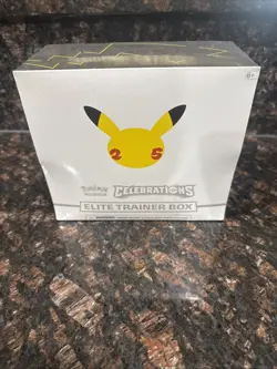 Pokemon TCG: 25th Anniversary Celebrations Elite Trainer Box (2021) 820650809439 - Image 1