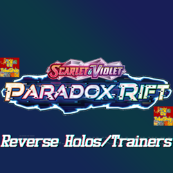 Pokemon Scarlet & Violet Paradox Rift - Singles - Reverse Holos/Trainers - Image 1