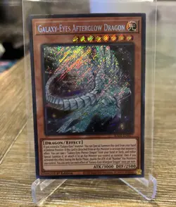 Blue-Eyes Abyss Dragon 1st Edition Secret Rare RA01-EN017 Yu-Gi-Oh! - Image 1