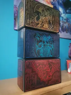 Yugioh OCG PGB1 Prismatic Egyptian God Obelisk Slifer Ra EMPTY INNER BOX ONLY - Image 1