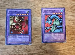 Kaiser and Aqua Dragon Yu-Gi-Oh! Cards from 2006 McDonald's Promotional Series - Image 1
