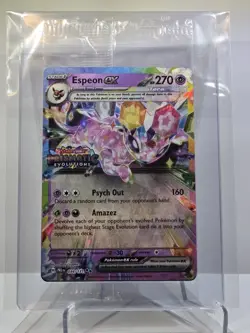 Prismatic Evolutions Surprise Box Sealed Stamp Ex Promo Cards 7/9 Set - Image 3