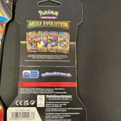 4 Pokemon TCG Packs of Mega Evolution Cards - Factory Sealed Booster Packs - Image 2