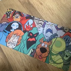 Scooby Doo Rubber Playmat Play Mat For Tcg Trading Card Game Gaming - Image 1