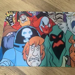 Scooby Doo Rubber Playmat Play Mat For Tcg Trading Card Game Gaming - Image 2