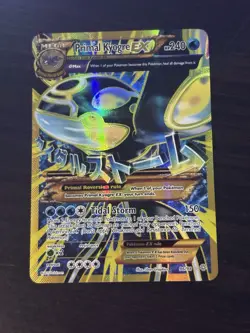 Pokemon Primal Kyogre EX XY Ancient Origins Holo Card 96/98 Ultra Rare Full Art - Image 1