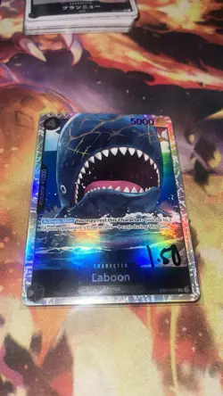 One Piece Card Game Laboon EB01-048 SR NM - Image 1