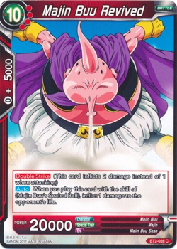 Dragon Ball Super Card BT2-028 C Majin Buu Revived Near Mint - Image 1