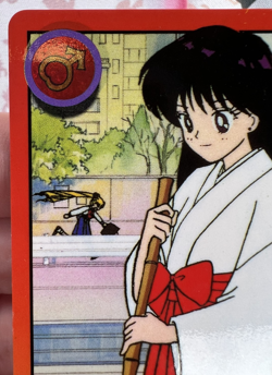 #25 Sailor Mars Trading Card Vintage Bandai 1993 Japanese Anime 🍬 - Image 2