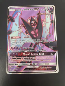 Dawn Wings Necrozma GX 143/156 Full Art Pokemon Card TCG - Image 1