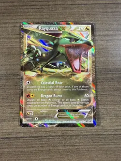 Rayquaza EX Black White Dragons Exalted Pokemon Card 85/124 - Image 1