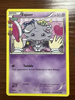 Espurr RC14/RC32 Pokemon TCG Generations Common Card - Image 3